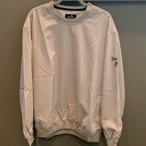 NWOT Ashworth Mens LS Lined Golf Pullover Sz L